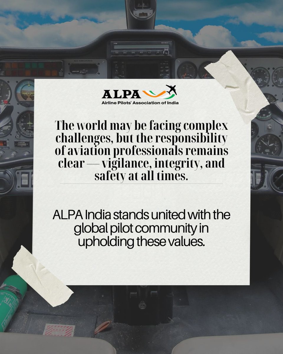 ALPA INDIA tweet media