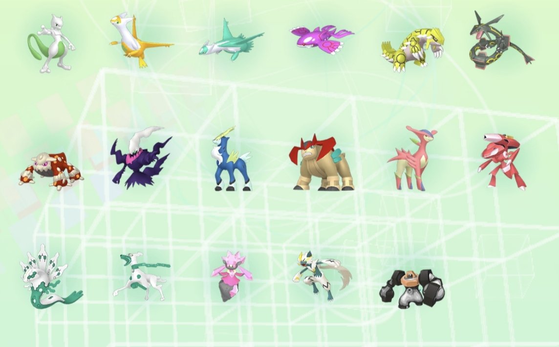 VictyLusi494's tweet photo. 🎁✨Sorteo HOME Shinies✨🎁

RT para participar

2 Ganadores🎉

Premio: 2 Pokémon de las imágenes a elegir para mandar a ZA en un futuro🎁

⚠️Son copias pero con datos diferentes (Salvo Darkrai y Genesect) para no ser idénticos entre sí⚠️

Termina Sábado 7🗓️

Suerte 🍀 https://t.co/7E7HeWiefg