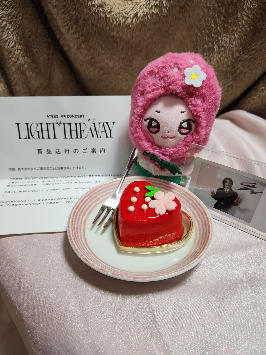 VRの投稿キャンペーンでソンファのサイン付き😍当たっちゃった✨ 次の