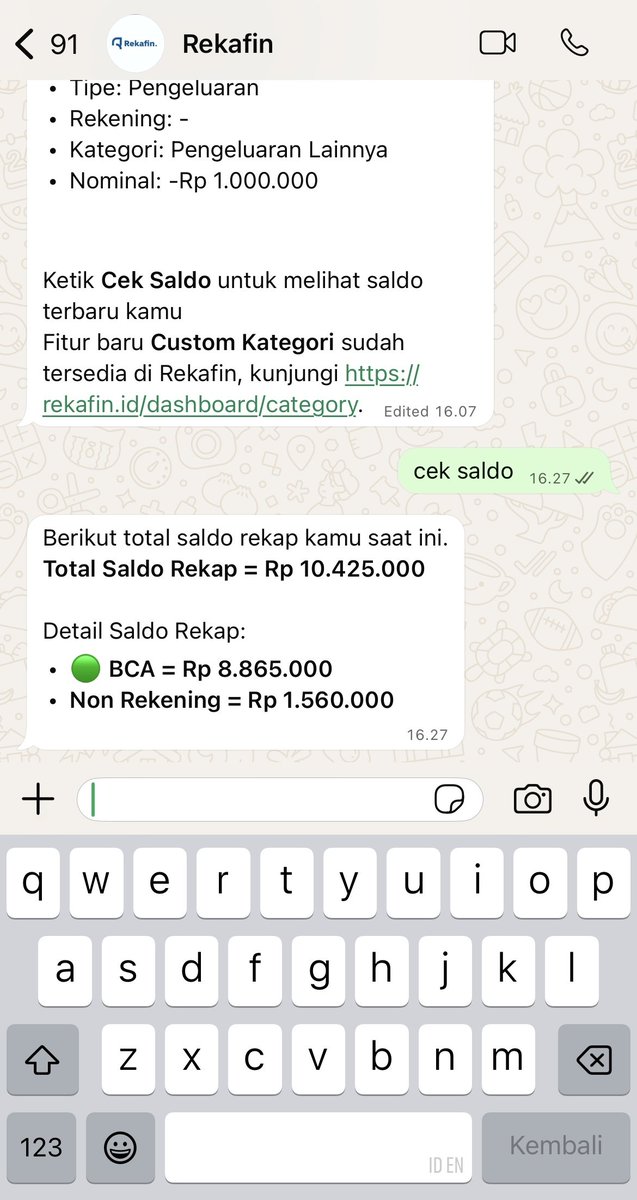 ripbotttt's tweet photo. alhamdulillah thr buat orang lain besar, thr buat diri sendiri samar-samar
nyatet pengeluaran thr kaya chat temen sendiri di whatsapp pake https://t.co/XNrbgx0ciB biar nanti gak lupa thrnya ke mana aja https://t.co/bdL9WXcxFG