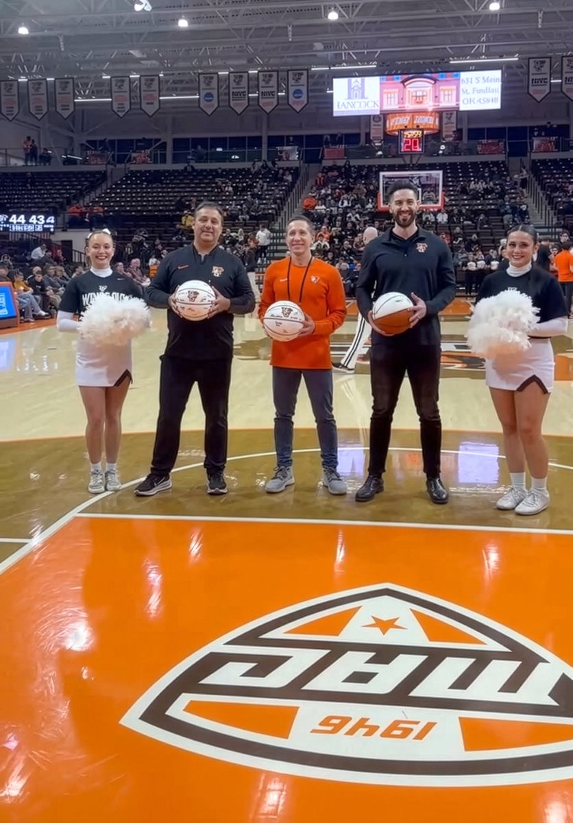 Last week, the Falcon Sports Medicine &amp; Orthopedics team was recognized on the court during the BGSU men’s basketball game.

Together, they help Falcons stay healthy, resilient and ready to compete at the highest level.👏🏀