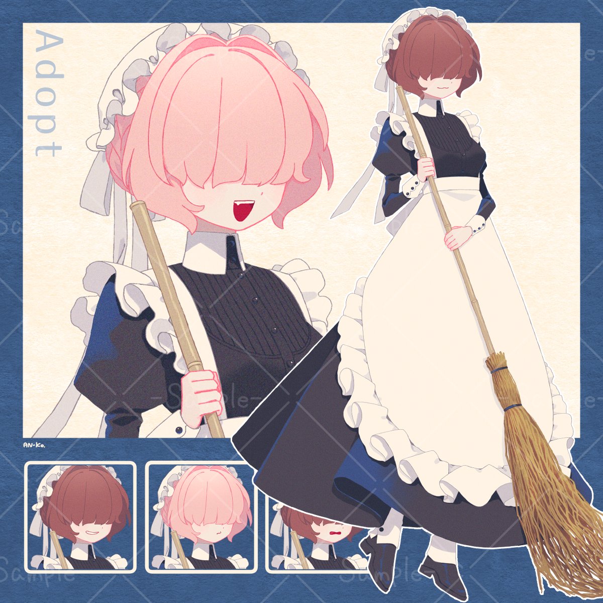 つなぐ にて立ち絵をオークションに出品しました。目隠れクラシカルメイドです。
3月6日までとなっております。
ご縁ありましたらよろしくお願いします！ 
#つなぐ #キャラ販売
tsunagu.cloud/auctions/24470