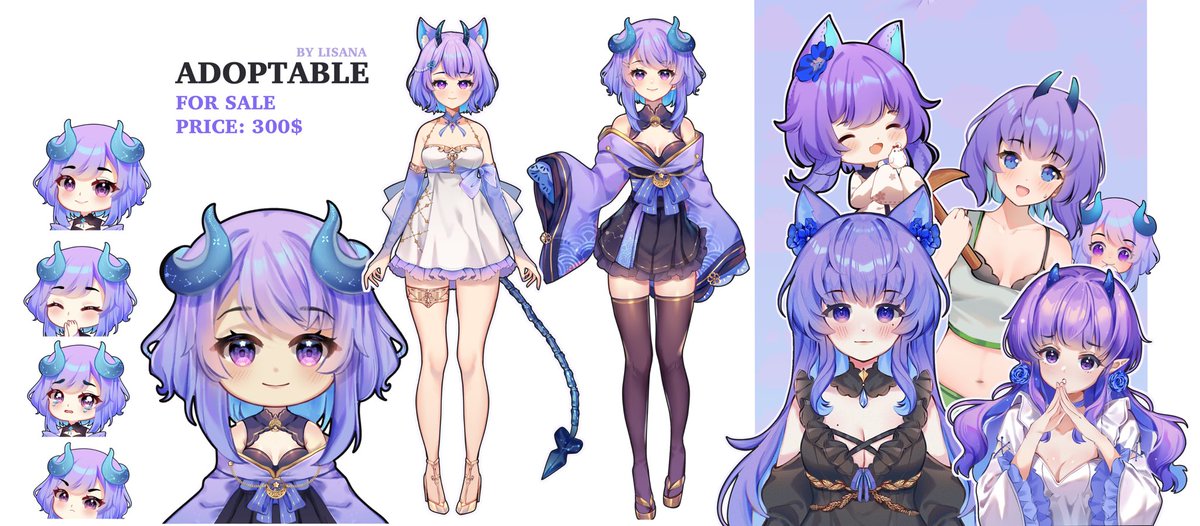 Lisana|| commission open|| tweet media