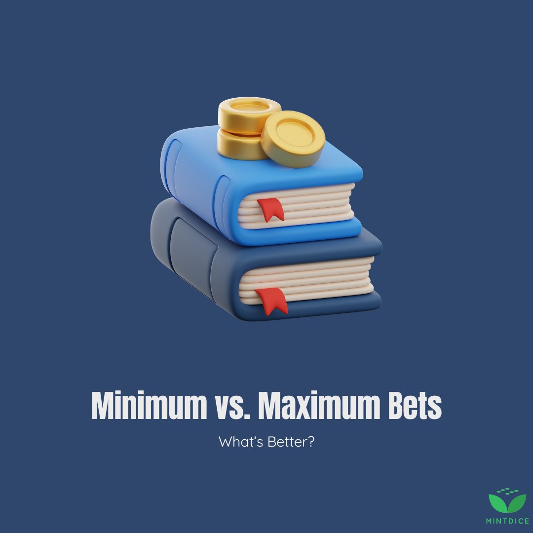 Betting max doesn't make you win more often—it just makes the wins (and losses) look bigger. Odds don't budge. 

Min vs max reality check: read why starting small usually wins long-term. 

mintdice.com/blog/maximum-v…