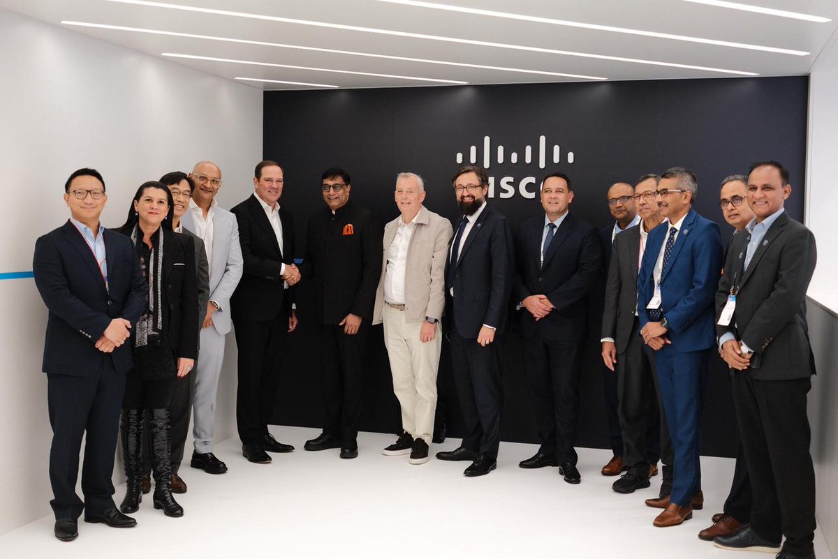 SinhaVikram's tweet photo. During MWC 2026, we are proud to launch @Indosat’s Security Command Center (SCC) in collaboration with @Cisco. This center is dedicated to strengthening Indonesia’s digital resilience, safeguarding government and enterprises, while empowering SMBs to thrive in a secure environment.