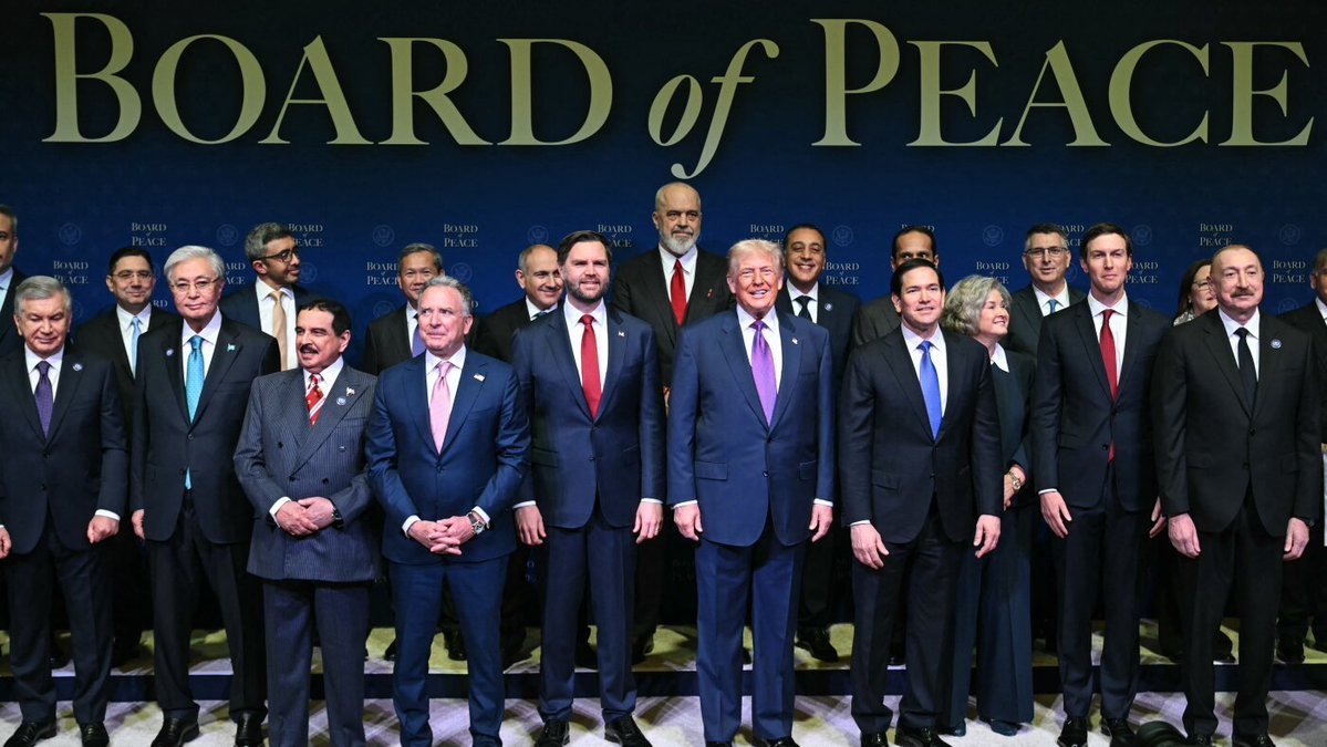 The irony: Creating a "board of peace", then starting a war weeks later

This is not the world I was hoping to see in 2026