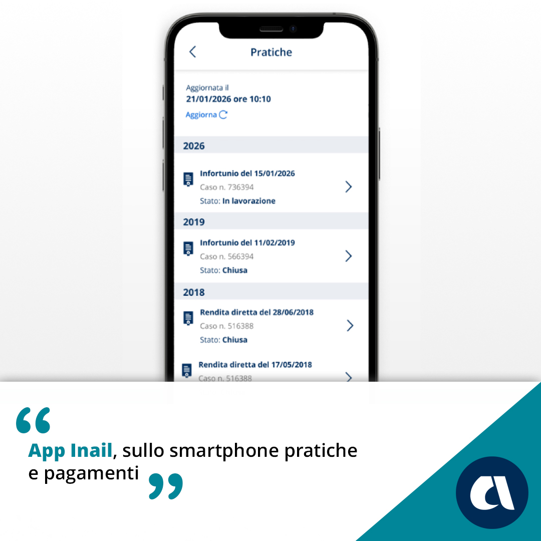 Con l’App di #Inail controlli pratiche e pagamenti di infortuni e rendite. Attivi anche assicurazione domestica, Sportello digitale e assistenza Mychat h24. Assistenza e documenti sempre a portata di smartphone.
urly.it/31dat_