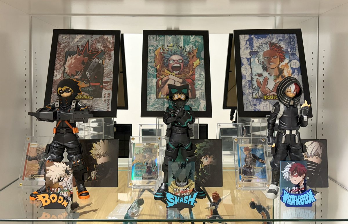 オリジン組🤩 これもお気に入りディスプレイ！ #ヒロアカ #僕の