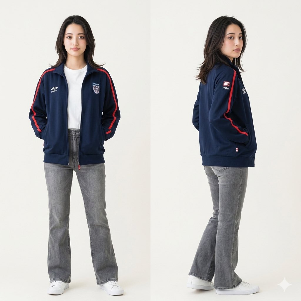 柴田ひかりさん着用で話題】 UMBRO×イングランド代表の #トラック