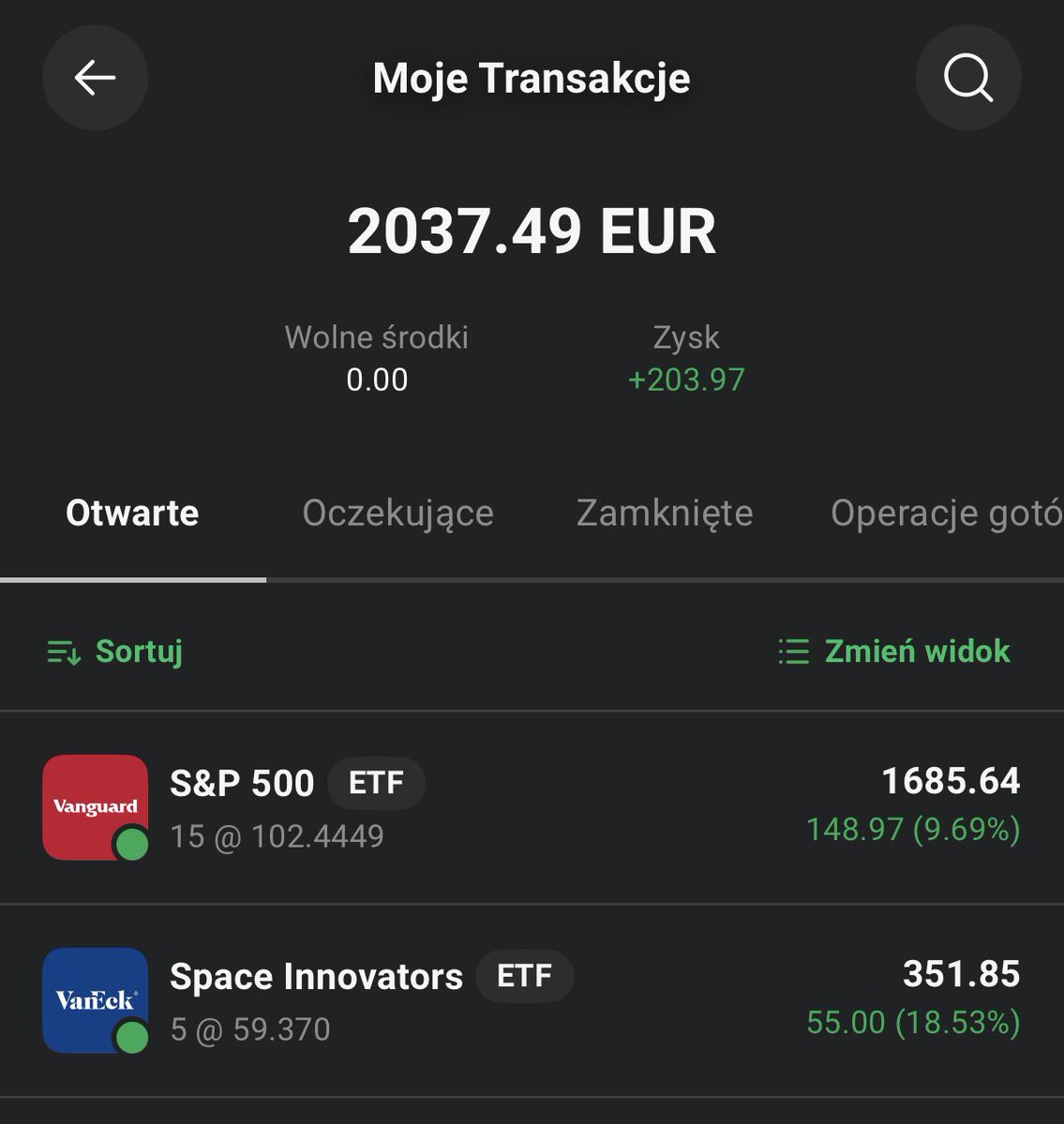 Proteinowe's tweet photo. #ProteinWallet 

💰 Dopłaty:
900 PLN do IKE w #XTB 
$363,54 do konto walutowe w $XTB

🟢 Zakup:
20 x 👷‍♂️ Archicom $ARH (46 PLN/szt)

😜 Dolary czekają jeszcze na moją „ofiarę”. 

💵 Suma wpłat: 55453,74 PLN
🤌 Wartość portfeli: 67405 PLN
📈 Różnica: +11951,26 PLN

Niniejszy post nie jest poradą inwestycyjną.

Czas trwania inwestycji: od 09.10.2024.
