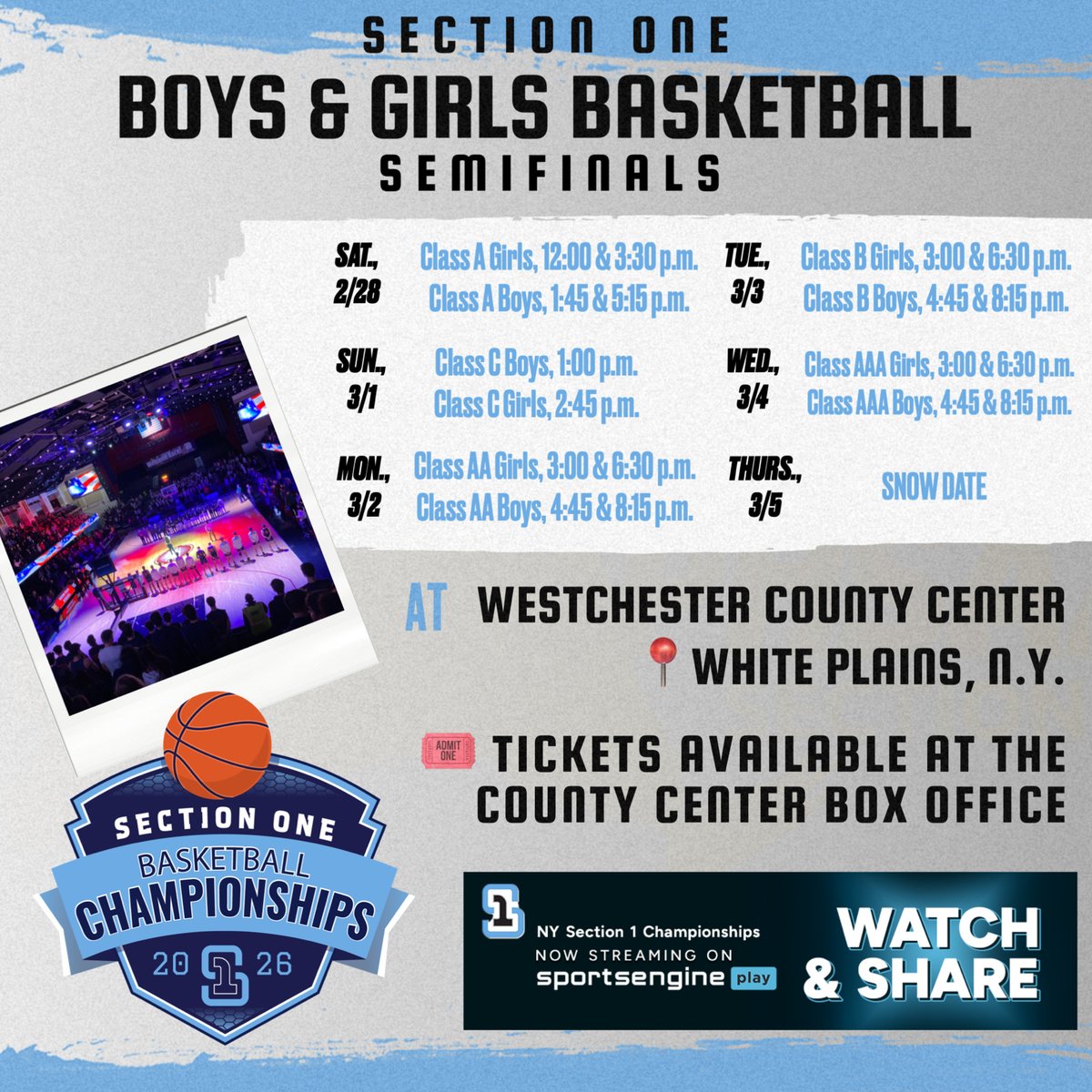 Section I Athletics tweet media