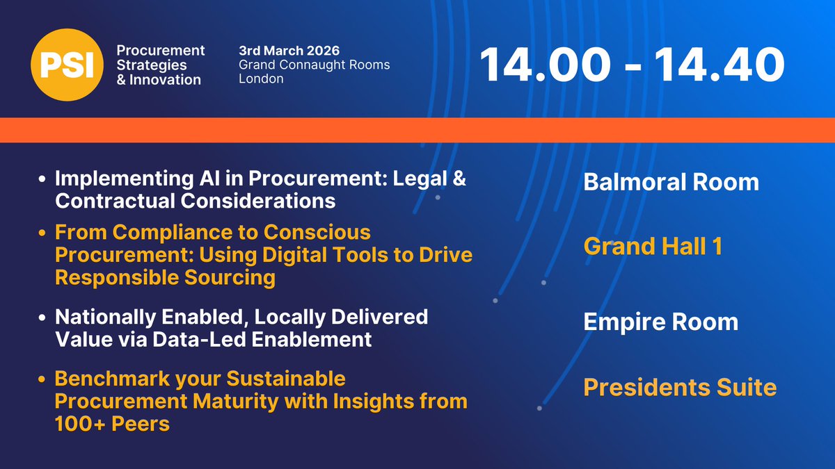 Procurement Strategies & Innovation tweet media
