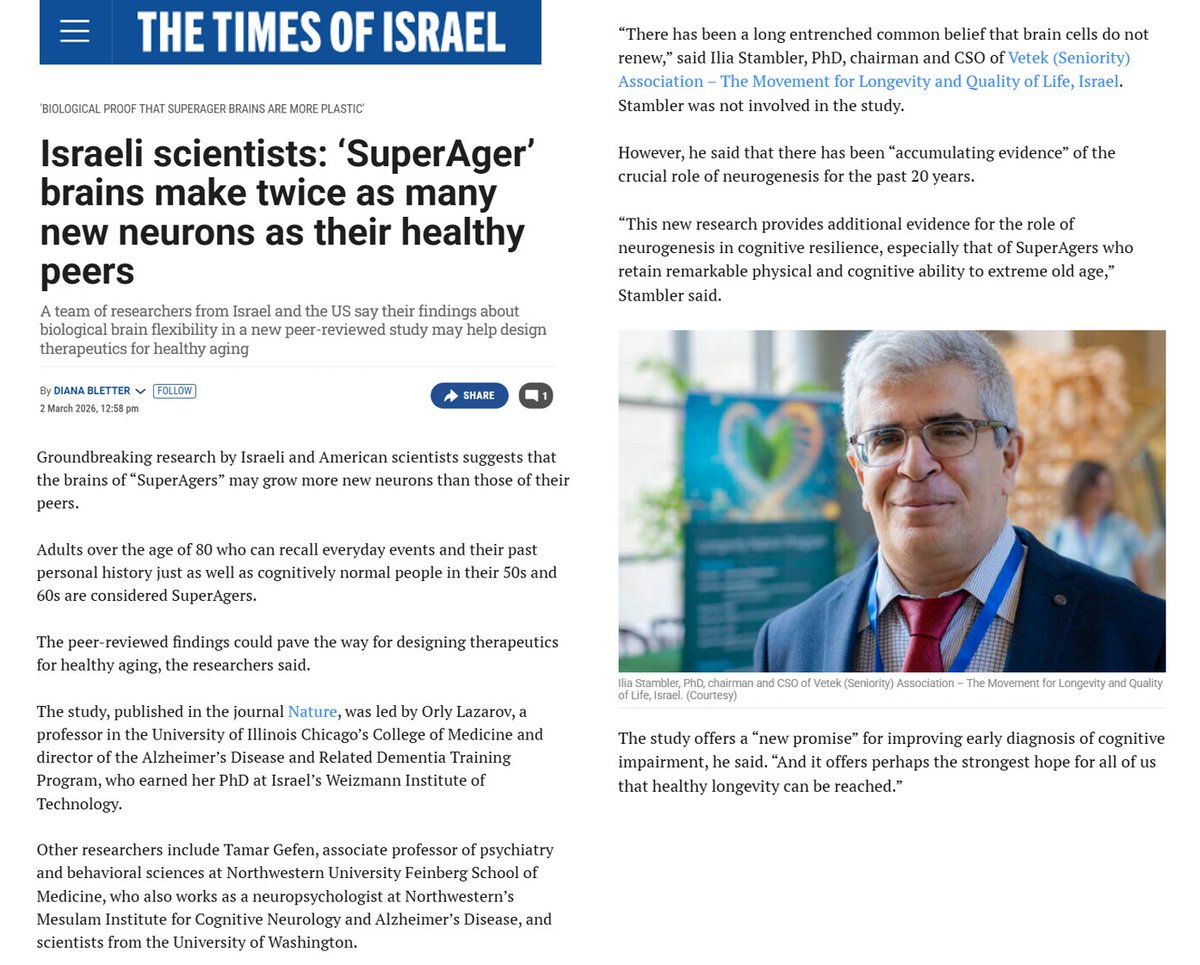 Ilia Stambler tweet media