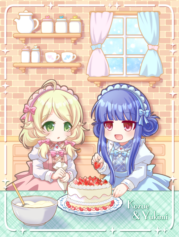 🌸ひなまつり～～🌸🍓
一緒にひなまつりのケ～キ…作ろうね💕