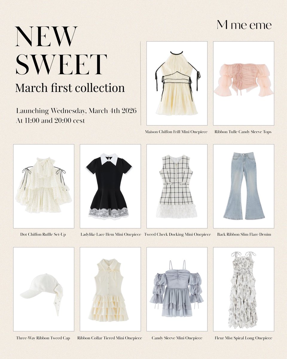 M me eme official エムミーエメ (@mmeeme_official) / Posts / X