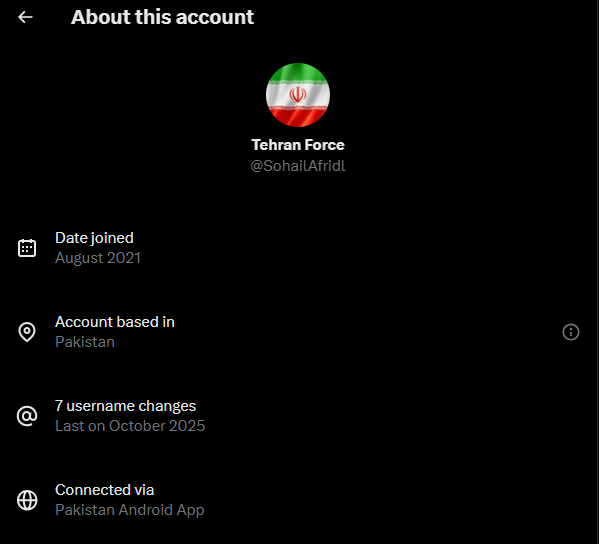 <a href="/SohailAfridl/">Tehran Force</a> Every. Single. Time.