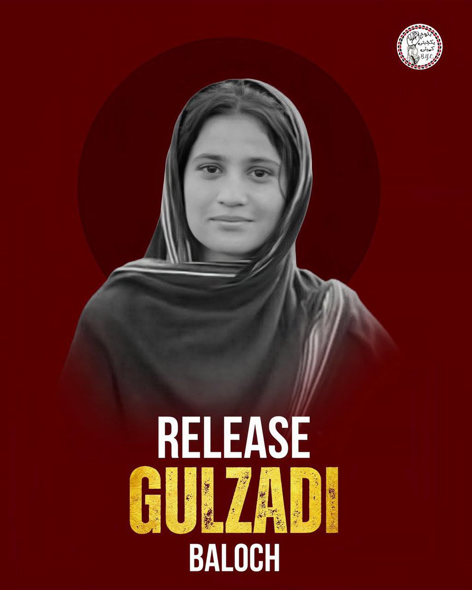 The completion of one year of alleged illegal detention of Gulzadi marks a painful milestone. From the day of her detention until today, peaceful protests have been organized in various places, demanding the release of the BYC leadership. 

#ReleaseBYCLeaders
#StopBalochGenocide