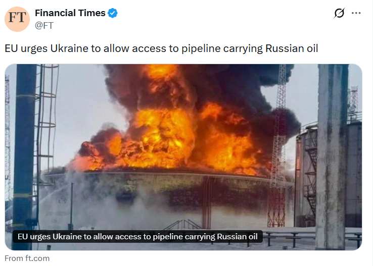 Fuck Putin and his oil and fuck Trump and his war.