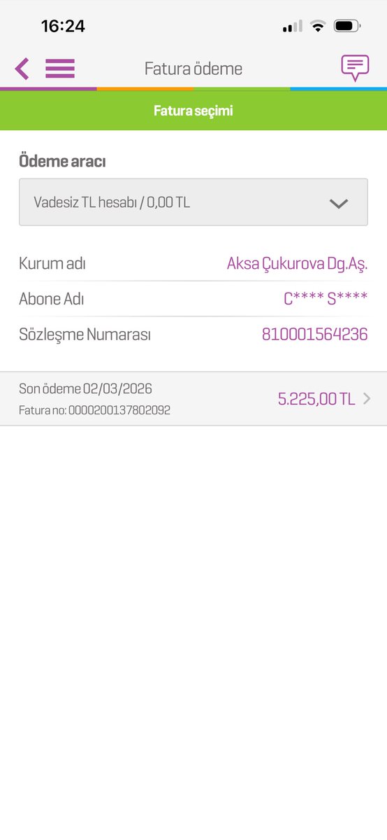 sayincanerr's tweet photo. @DOGALGAZAKSA @Aksa_Cukurova son ödeme günü 2 mart olan faturamı 1 martta ödememe rağmen 3 martta hala ödenmemiş gözüküyor. Dekontu ekte iletiyorum düzeltilmesini rica ederim. https://t.co/cRwdXnVrvM