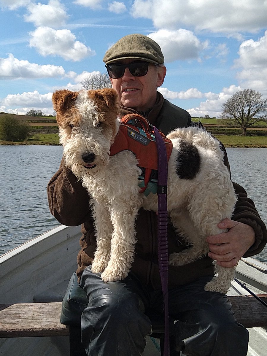 andyflyfisher's tweet image. My friends John and Bertie 

#flyfishing