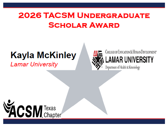 Texas ACSM tweet media