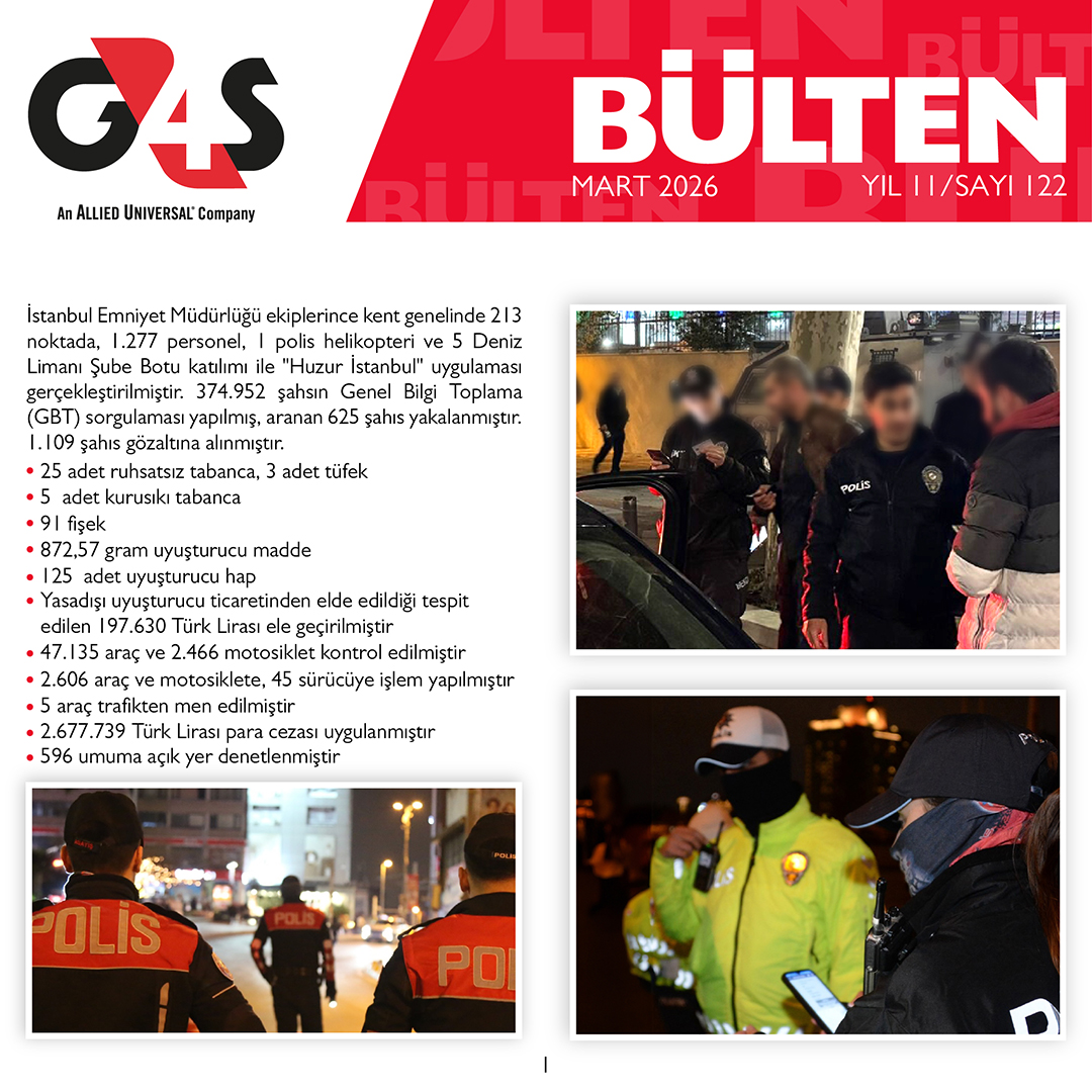 G4S Aylık Güvenlik Bültenimiz

#g4s #g4sturkiye #security #güvenlik #guvenlik #entegreguvenlik #entegregüvenlik #integratedsecurity