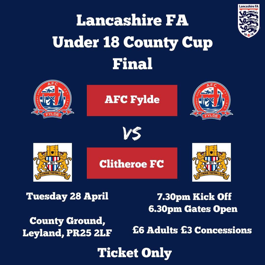 Clitheroe Football Club Youth Teams tweet media