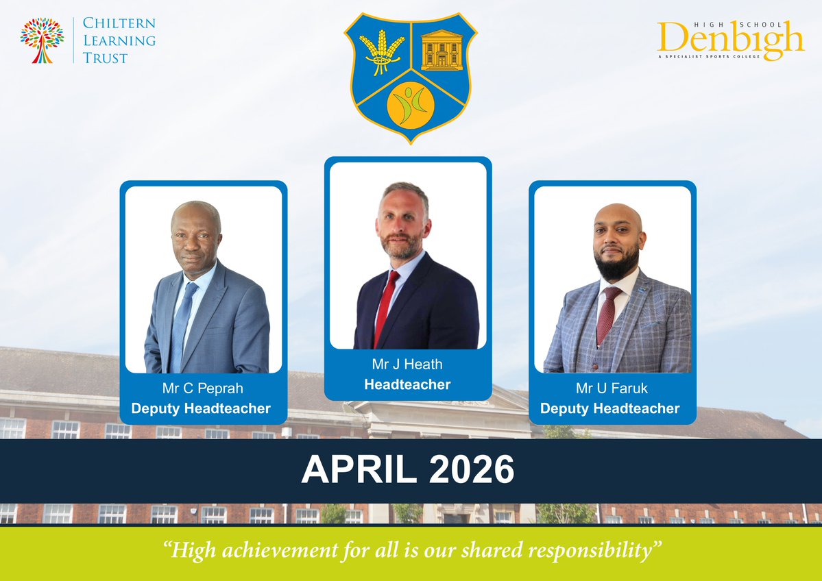 Denbigh High School tweet media