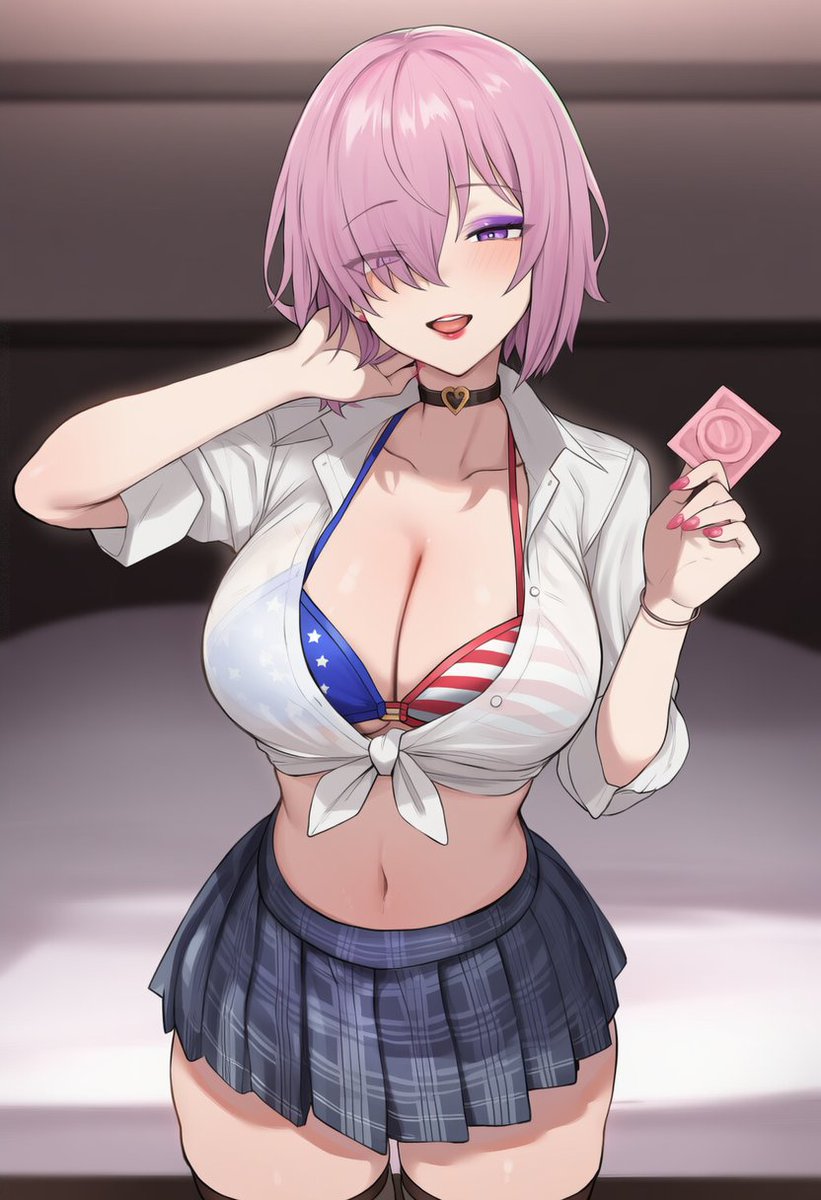 マシュは悪～い彼氏のセンスに染まっていってほしい

That girl slowly taking on her boyfriend's tastes……😭 