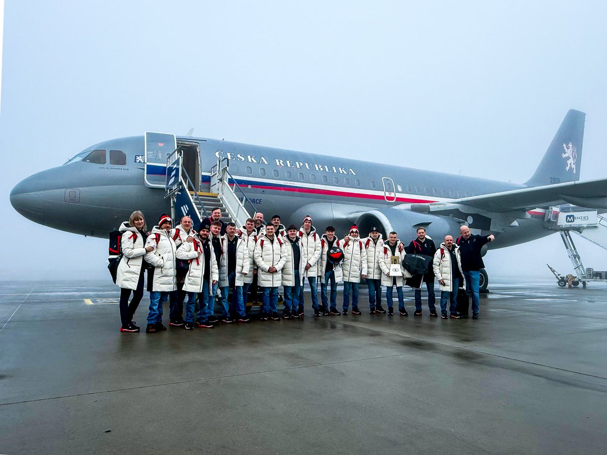 parahockeycz's tweet photo. Je to tady! Vyrážíme směr Paralympiáda. ✈️🇮🇹 #milanocortina2026 https://t.co/8udOFEwLoo