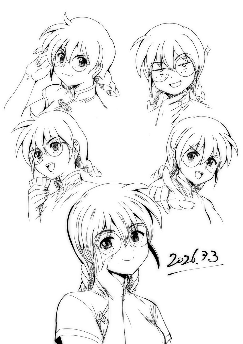 仕事終わりに落書き。
ネットでゲーム動画を見てたら、めっちゃはまってた学生時代を思い出し、描いててとても楽しかった。
紅蘭、お誕生日おめでとう!

#サクラ大戦  #李紅蘭生誕祭2026 