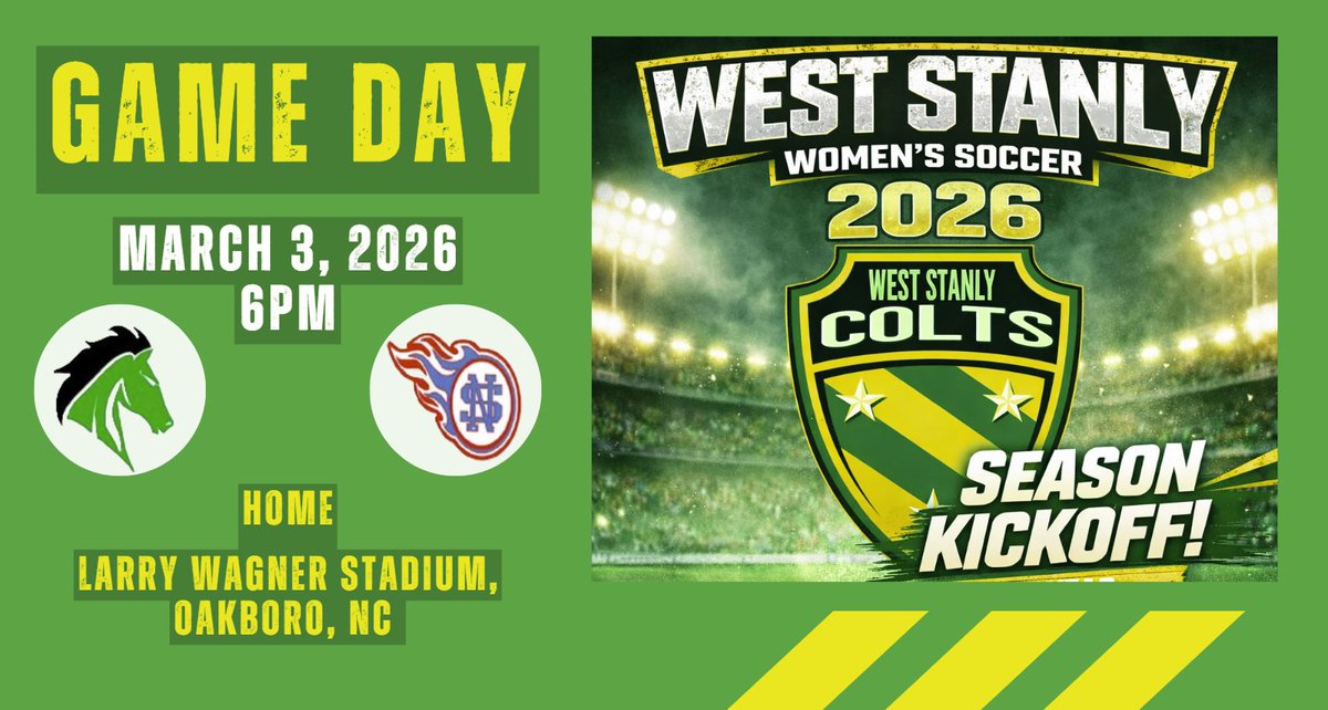 West Stanly Women's Soccer tweet media