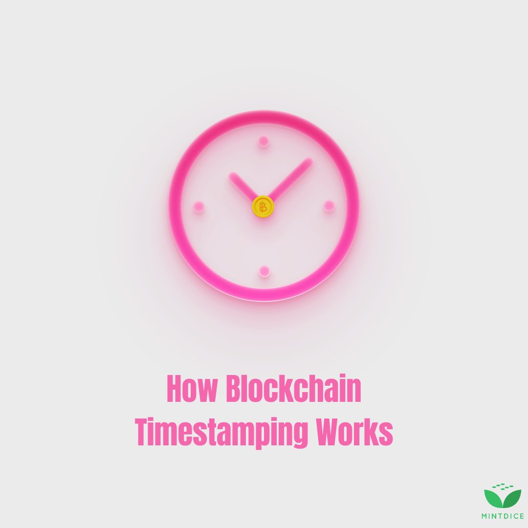 Blockchain timestamping stops double-spending with hashes + permanent time stamps. 

It’s why your BTC can’t be spent twice—and why supply chains trust it too.

mintdice.com/blog/how-block…
