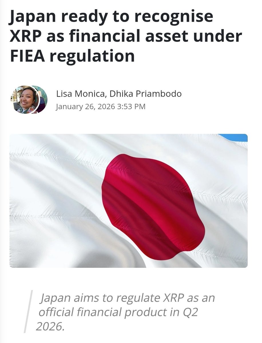 KingKaranCrypto's tweet photo. THE DOMINOES ARE STARTING TO FALL IN JAPAN FOR XRP. 🇯🇵 https://t.co/PNHpNoPCXr