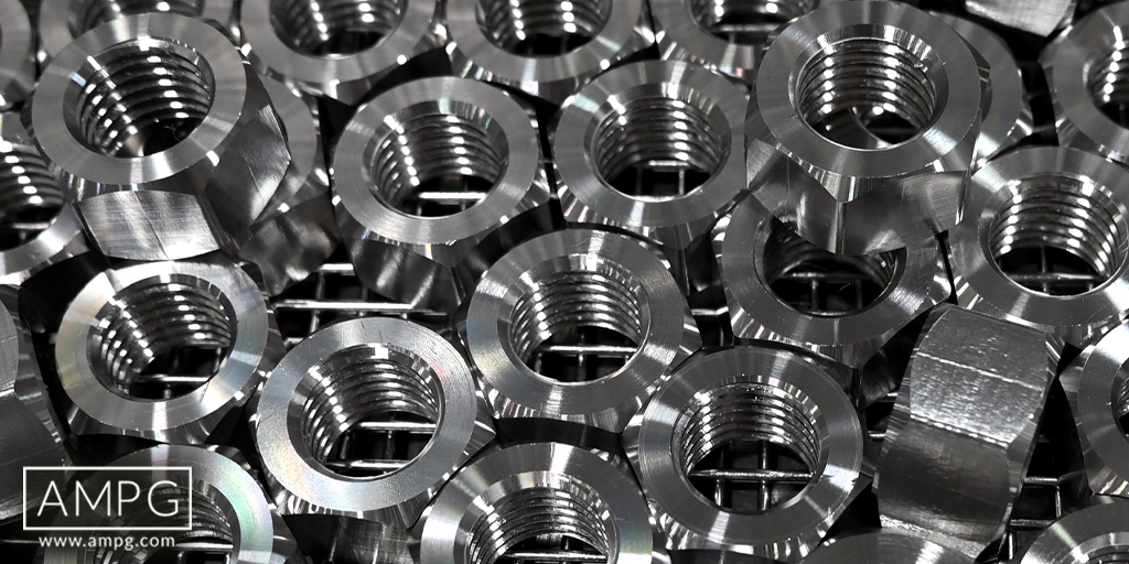 Experience the AMPG difference with hex nuts machined from solid bar stock, not cold-formed. Our process ensures superior strength, a precise fit, and unmatched durability compared to mass-produced alternatives. Quality you can trace.

#HexNuts #Fasteners #MadeinUSA #USAFasteners