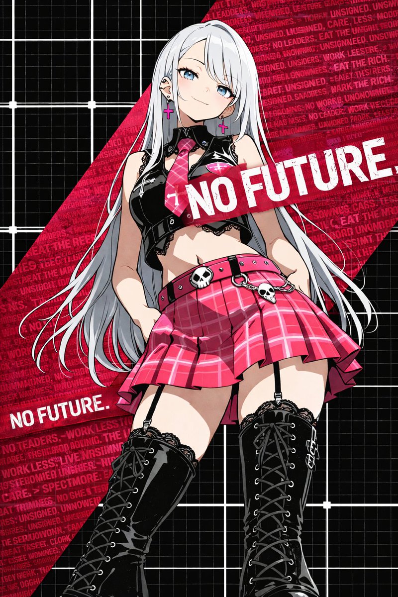 未来？いらない。今だけ、噛みつく。 No future. Just bite now
