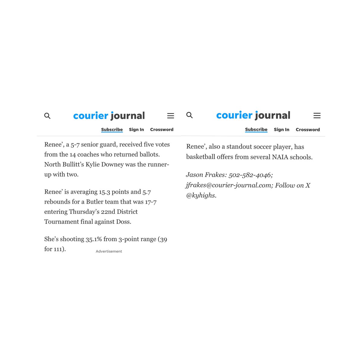 keziah_renee's tweet image. Thank you for the coverage @kyhighs‼️

#misskybasketball #playeroftheyear #baller