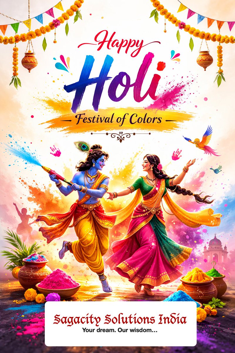 sagacitycare's tweet photo. Happy Holi.
#HoliCelebration #Holi2026 #HoliWishes #FestivalOfColours https://t.co/pBPvRGBg3X
