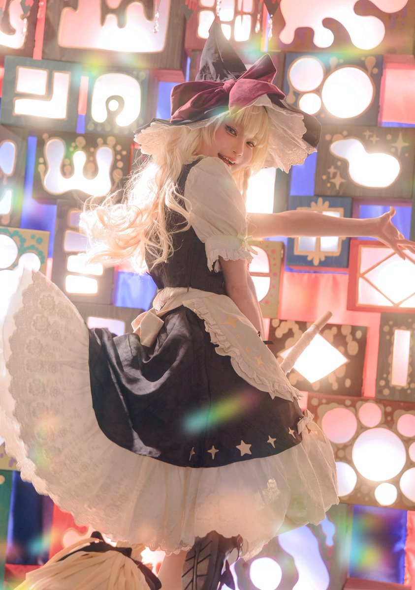 sumemark2's tweet photo. ⚠️コスプレ
東方project/霧雨魔理沙

master spark💫 https://t.co/5I9HMIXioC