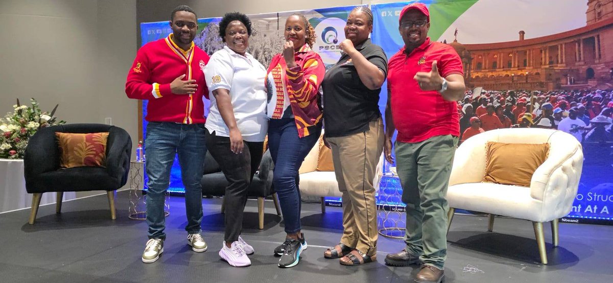 _cosatu's tweet photo. #COSATU affiliates in the public service are attending #PSCBC 2026 Strategic planning under the theme: #Collective Bargaining in the Digital Era in Johannesburg
@pscbcnews
#CollectiveBargaining https://t.co/NKzLU4BFDM