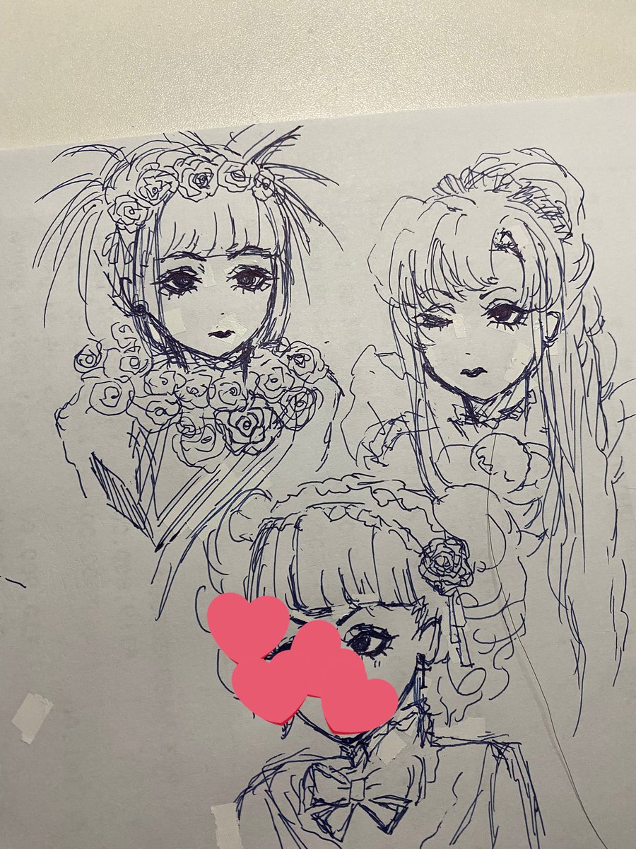 random doodles oml they look creepy asf why did i do this help