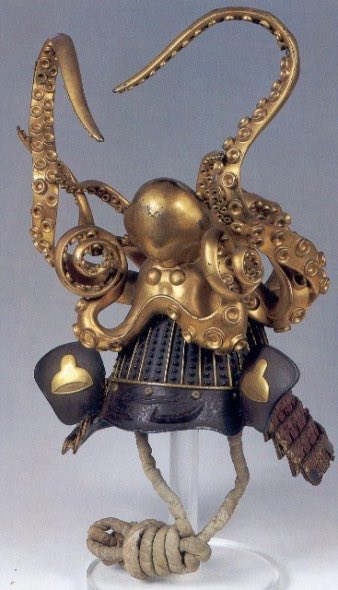 8つ目の蛸兜おもしろいよね。