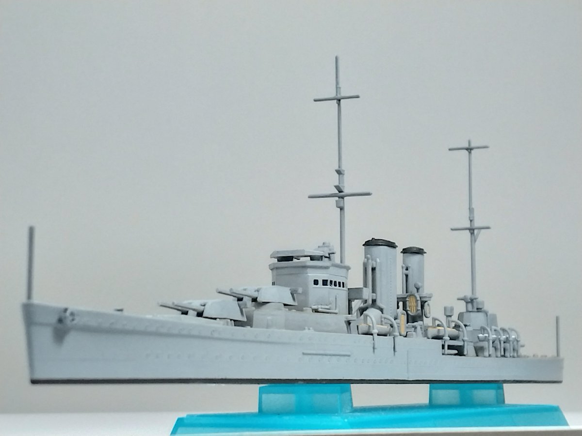 我が家の令和八年八八艦隊の2番艦、マッチボックス1/700イギリス海軍重