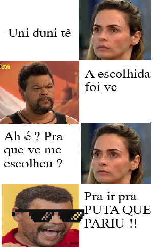 Celacantovoador's tweet photo. @broskyxd Esse diálogo já está imortalizado nos anais e menstruais da televisão tupiniquim ... https://t.co/WzGArT5YJi