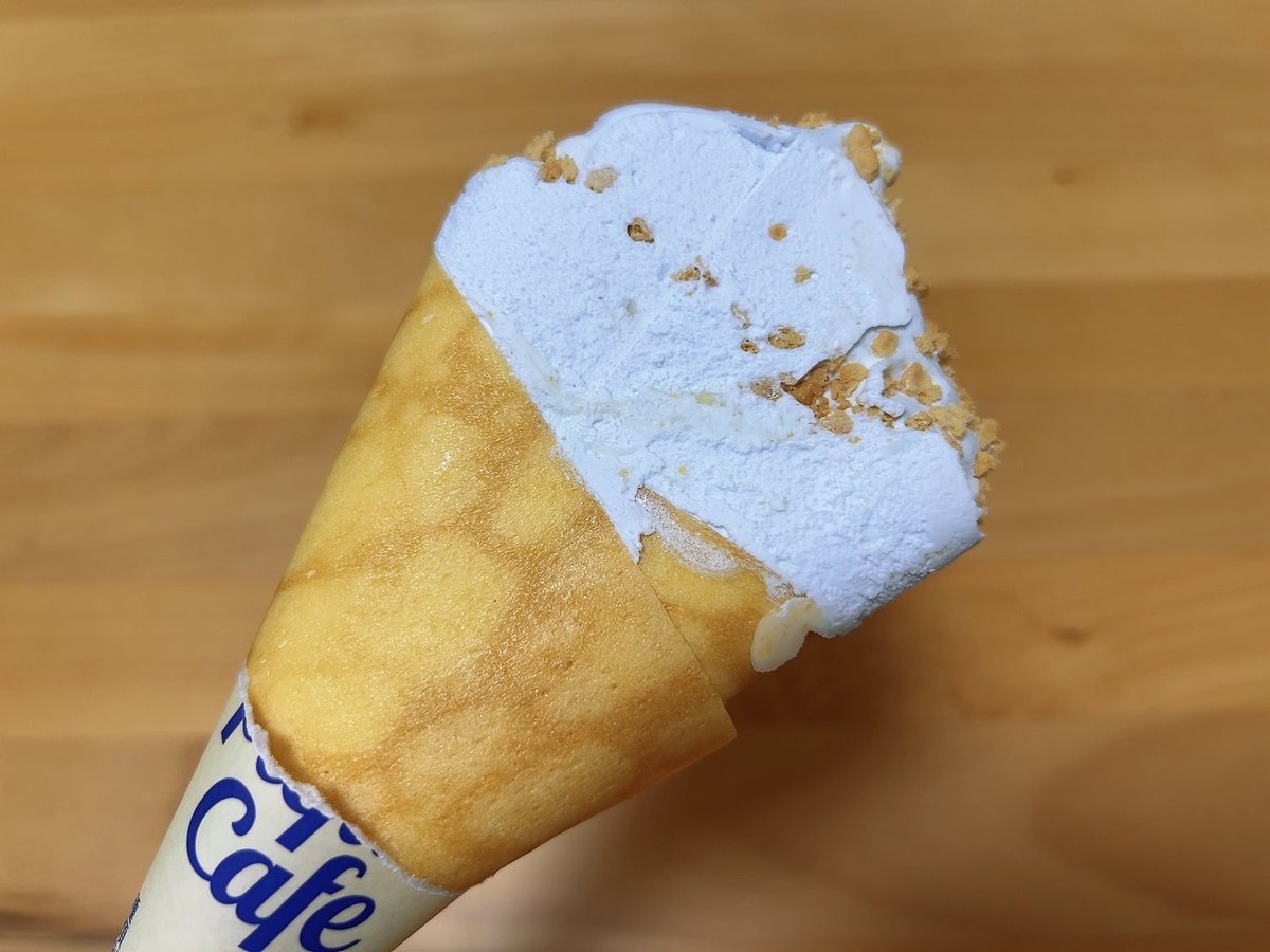 ザ・クレープピケカフェ…♥️ 本日セブンで発売開始です🍨 甘くて