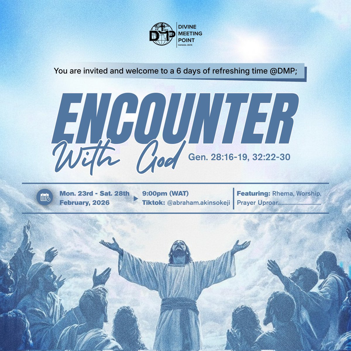 ZebulunO56690's tweet photo. Hello🤗 I Designed these online program flyer for DMP with simplicity and clarity in mind.
Clean layouts, bold typography, and distraction-free visuals focused on communicating the message effectively. 🤍✨
#ChurchDesign #ChristianCreative #GraphicDesigner #DesignedByMe #CJDesign https://t.co/pTWPTfd345