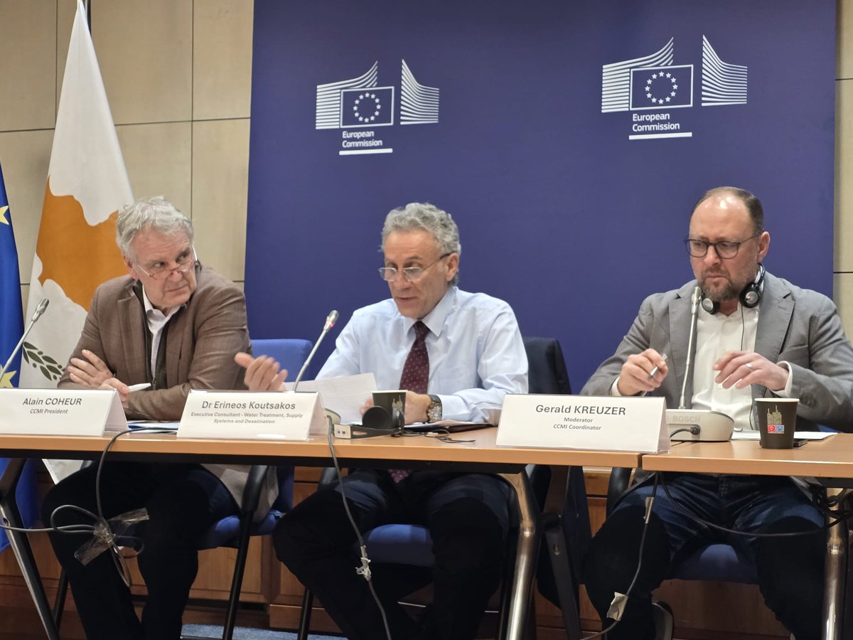 CCMI_EESC's tweet image. A big thank you to all the contributors at the CCMI roundtable discussions in Nicosia on water resilience and EU defence #preparedness 🤝🇨🇾

The discussions highlighted resilient solutions to water and defence challenges at a crucial time for EU industrial  #competitiveness 🌊🧬