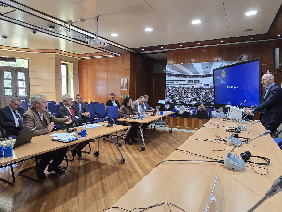 CCMI_EESC's tweet image. A big thank you to all the contributors at the CCMI roundtable discussions in Nicosia on water resilience and EU defence #preparedness 🤝🇨🇾

The discussions highlighted resilient solutions to water and defence challenges at a crucial time for EU industrial  #competitiveness 🌊🧬