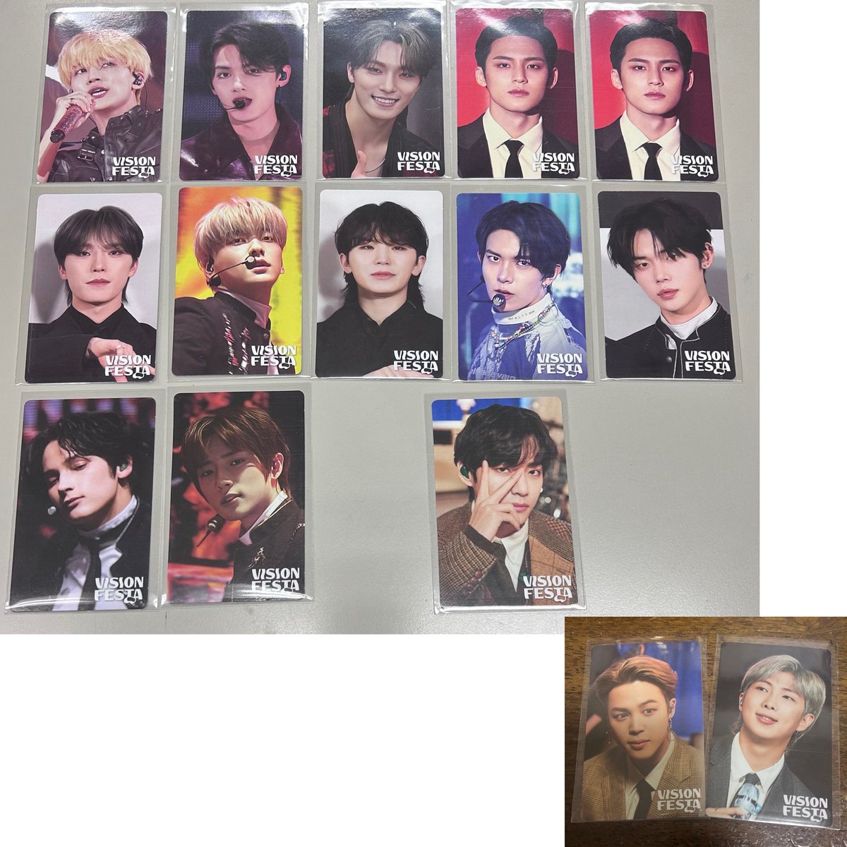 VISION FESTA 入場特典トレカ交換 譲▶️写真のもの 求▶️BTS