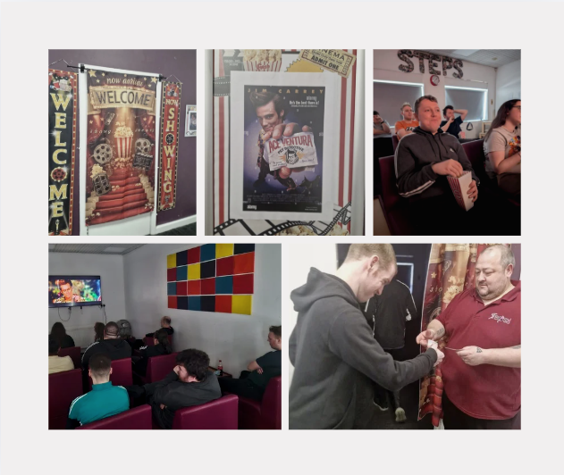 stepscic's tweet photo. Friday afternoons = Film Friday! Our social space turns into a mini cinema. Relax, enjoy a great film, and treat ourselves to tasty snacks, the perfect way to end the week! https://t.co/QnqdORXiPR